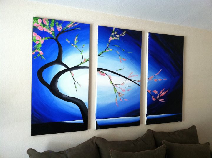 The Blue by artist Christopher Khanoyan
